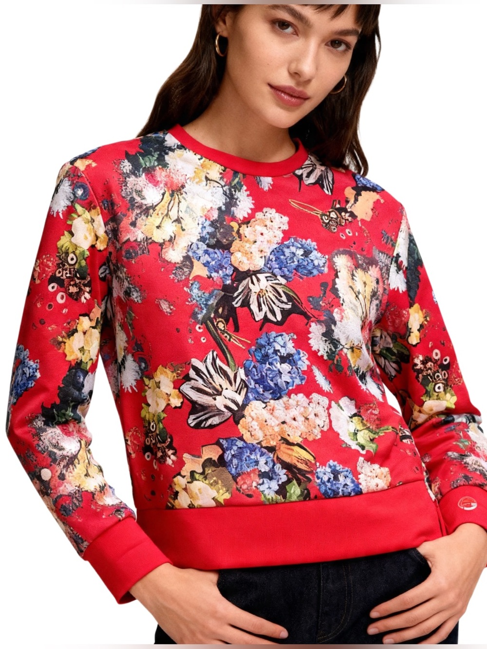 FORAY GOLF 
Floral Pullover Sweatshirt